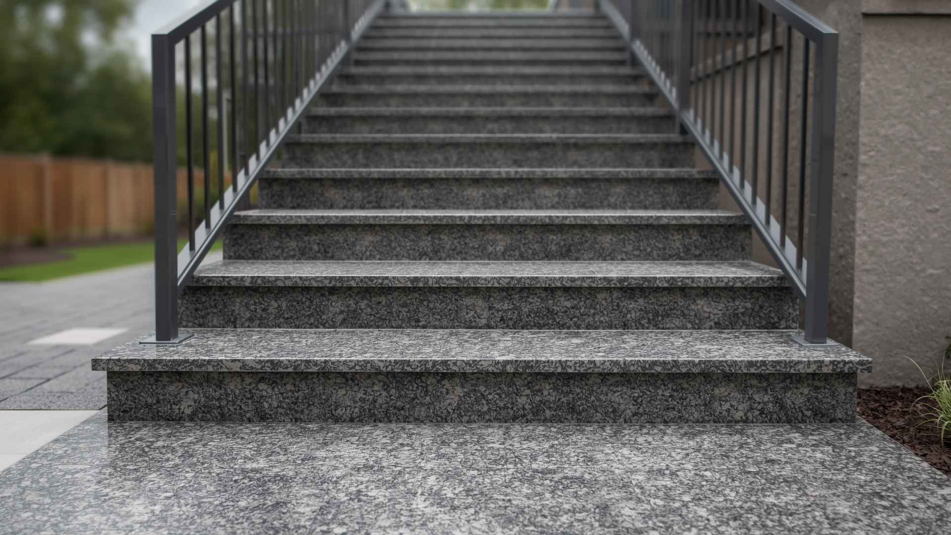 außentreppe sanieren mit flüssiggranit