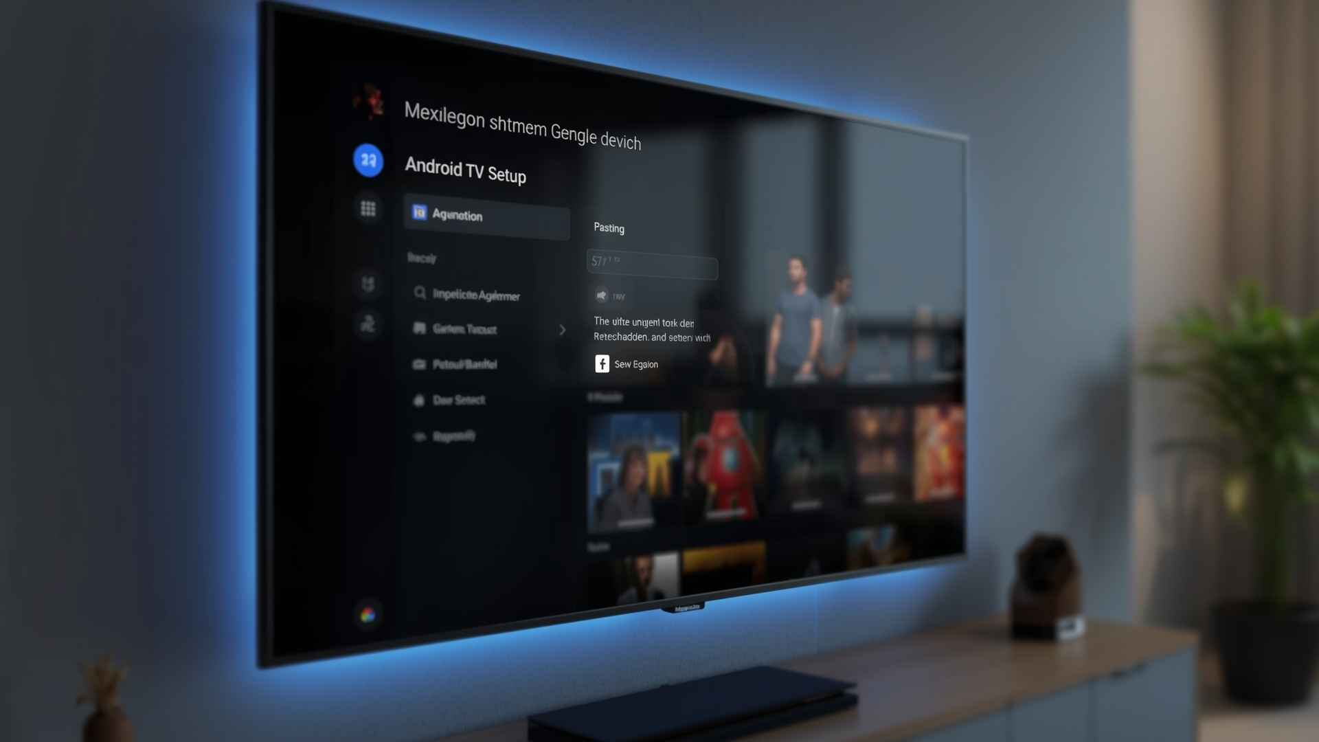 ok google mein gerät einrichten android tv