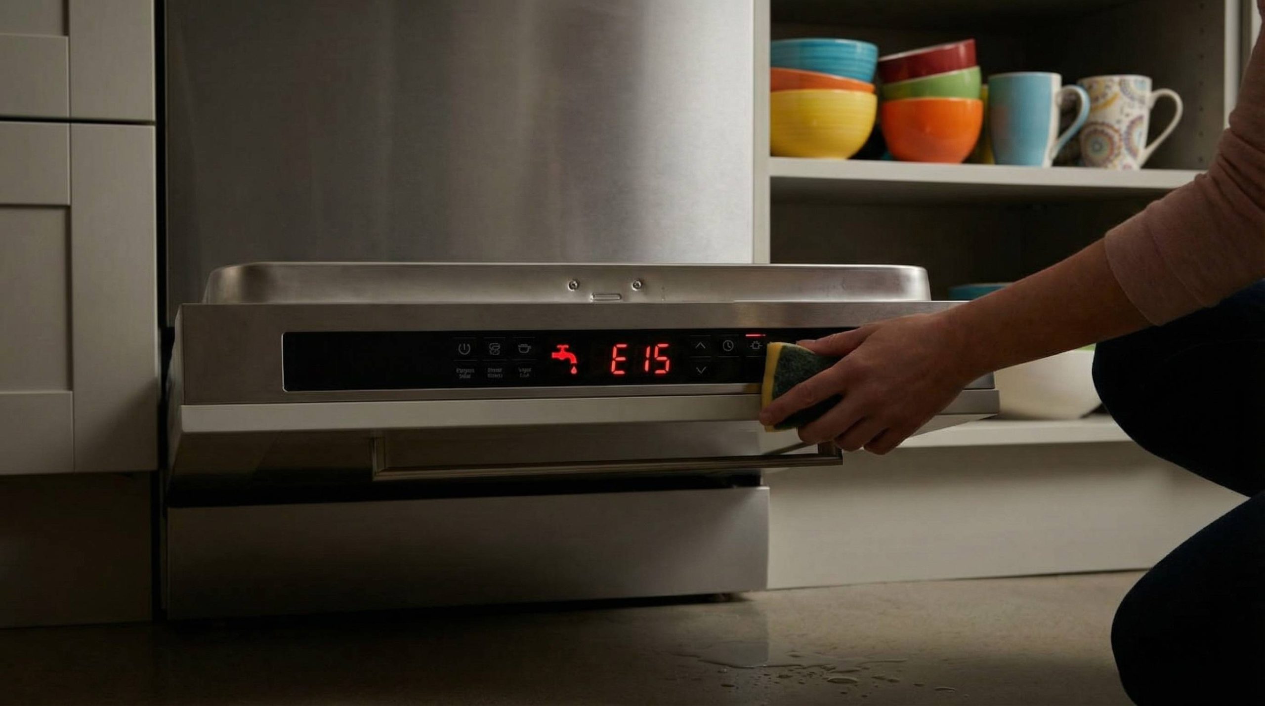 siemens spülmaschine fehler e15 und wasserhahn blinkt reset